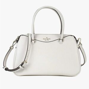 Kate Spade Mimi Satchel Parchment in off-white